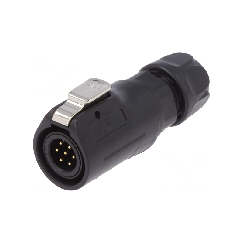 Conector Circular Mufă 12mm 7-Pin Aurit 3A | Electronic-mag.ro | Componente Electronice Conector Circular Mufă 12mm 7-Pin Aurit 3A | Electronic-mag.ro | Componente Electronice