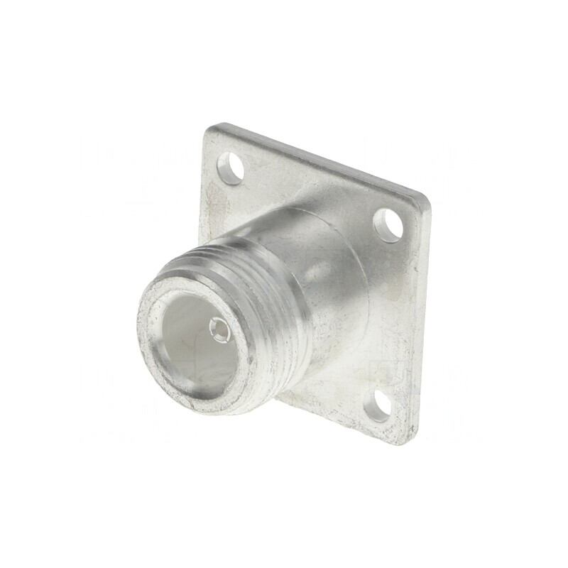 Soclu N mamă 50Ω PTFE argintat | Electronic-mag.ro | Componente Electronice