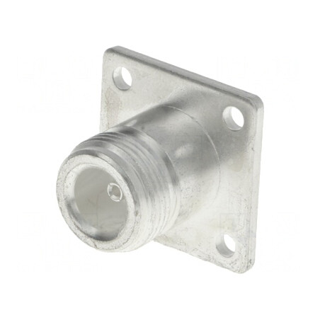 Soclu N mamă 50Ω PTFE argintat | Electronic-mag.ro | Componente Electronice