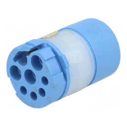 Conector M23 PIN 8 Tată pe Cablu | Electronic-mag.ro | Componente Electronice