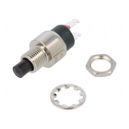 Comutator Apăsare 2 Poz SPST 1A 120VAC | Electronic-mag.ro | Componente Electronice