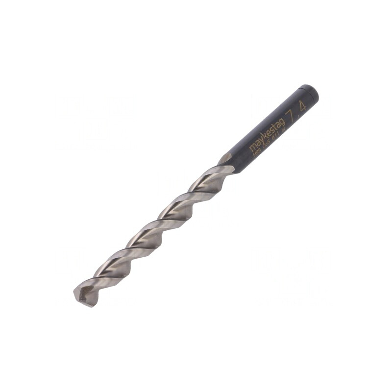 Burghiu Metal 7.4mm 109mm Oțel Rapid Cobalt HSS-E | Electronic-mag.ro | Componente Electronice