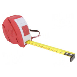 Ruletă de măsură 5m 19mm ABS și gumă | Electronic-mag.ro | Componente Electronice