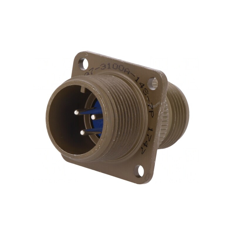 Conector circular aluminiu 14S 7P | Electronic-mag.ro | Componente Electronice