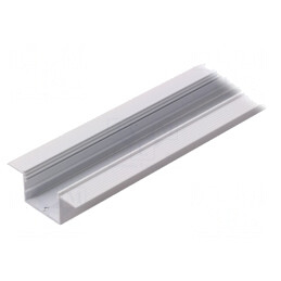 Profil Aluminiu Încastrat LED Alb 1m VARIO30-05 | Electronic-mag.ro | Componente Electronice