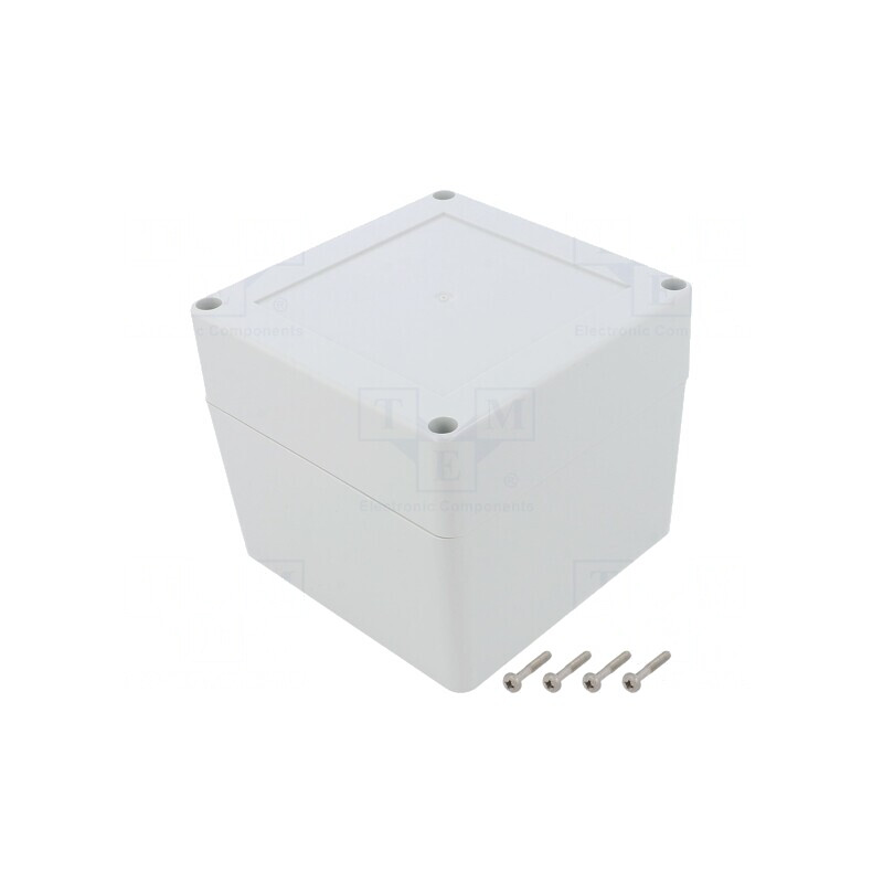 Carcasă universală cu bucșă din alamă 105x105x90mm | Electronic-mag.ro | Componente Electronice Carcasă universală cu bucșă din alamă 105x105x90mm | Electronic-mag.ro | Componente Electronice