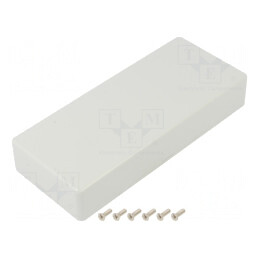 Carcasă universală ABS gri IP54 71x165x29mm | Electronic-mag.ro | Componente Electronice