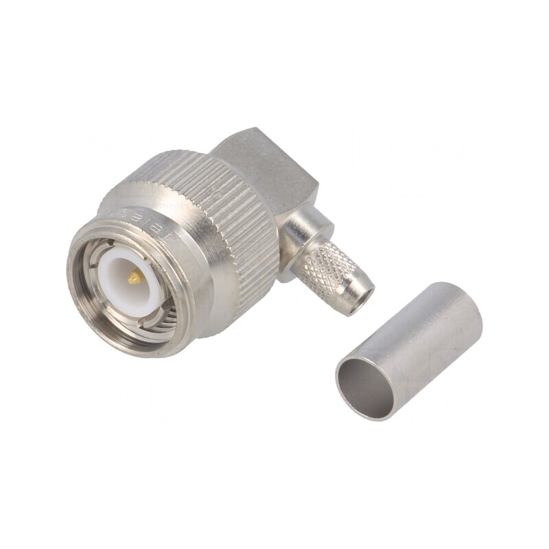 Mufă TNC tată unghi 90° 50Ω cablu RG142 RG223 RG400 | Electronic-mag.ro | Componente Electronice