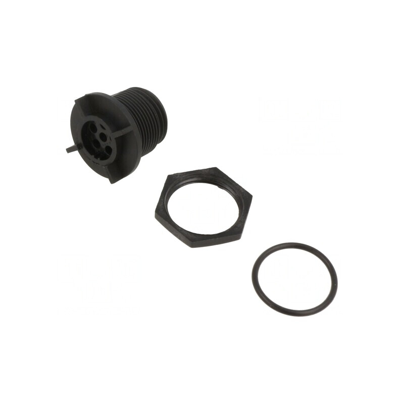 Conector circular soclu tată 6 pini IP68 125V | Electronic-mag.ro | Componente Electronice