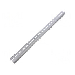 Şină DIN oţel zincat 35mm x 487mm | Electronic-mag.ro | Componente Electronice