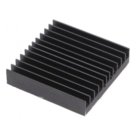Radiator extrudat cu aripioare BGA negru 42,5mm | Electronic-mag.ro | Componente Electronice