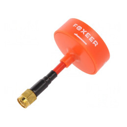 Antenă WiFi SMA 5800MHz 3dBi Roșie | Electronic-mag.ro | Componente Electronice