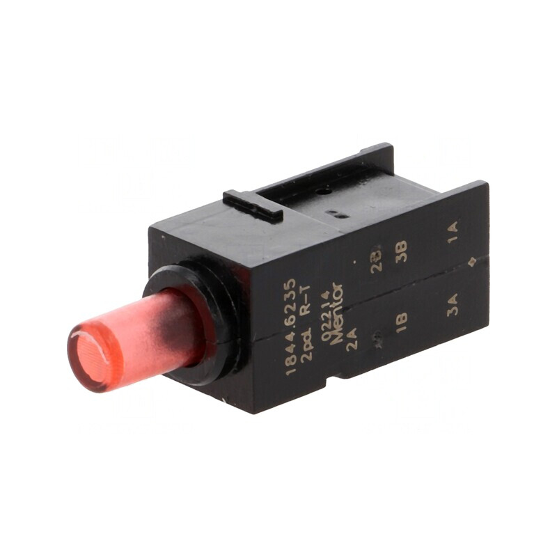 Comutator apăsare DPDT 0.5A 60VAC Roșu | Electronic-mag.ro | Componente Electronice Comutator apăsare DPDT 0.5A 60VAC Roșu | Electronic-mag.ro | Componente Electronice