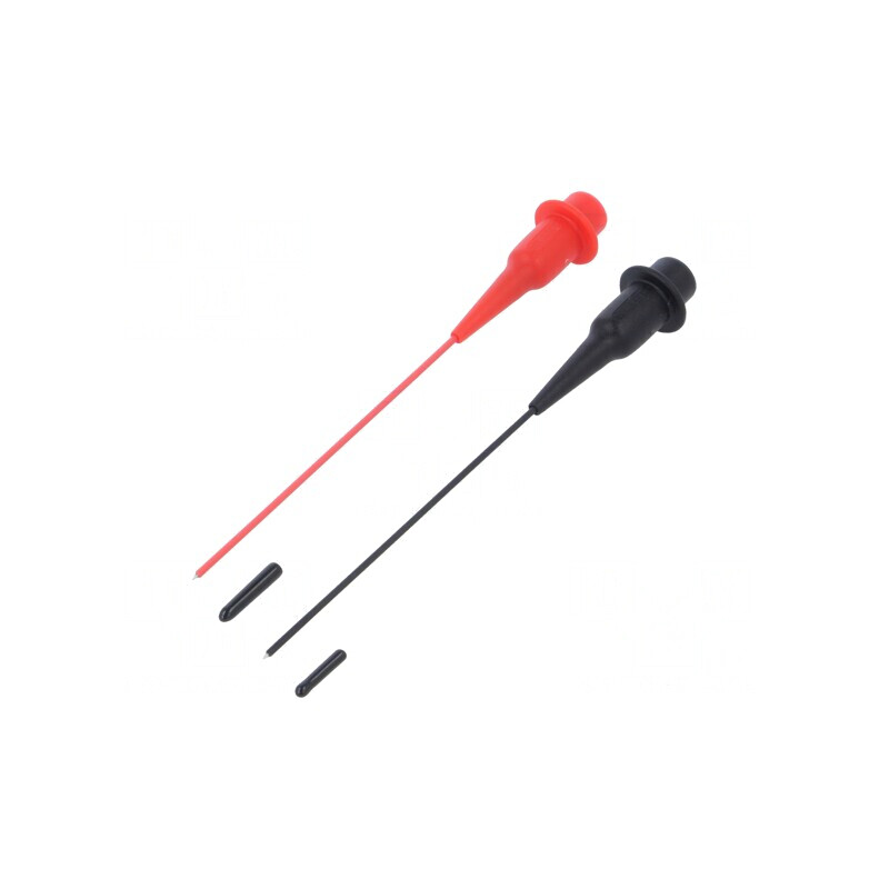 Terminal de măsurare 10A 1kV negru-roşu nichelat | Electronic-mag.ro | Componente Electronice