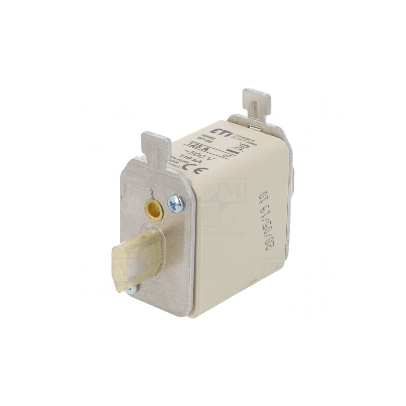 Siguranță ardere rapidă 125A 500V NH00 | Electronic-mag.ro | Componente Electronice