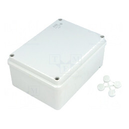 Carcasă Universală Gri IP65 pentru Perete 108x151x66mm | Electronic-mag.ro | Componente Electronice
