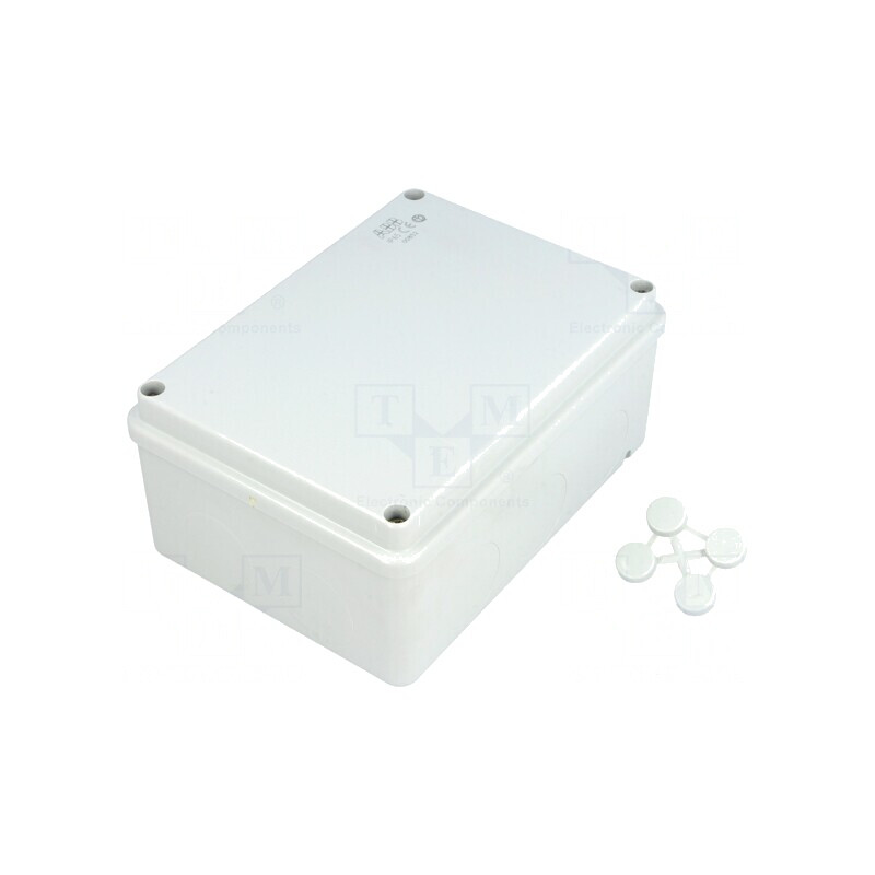 Carcasă Universală Gri IP65 pentru Perete 108x151x66mm | Electronic-mag.ro | Componente Electronice