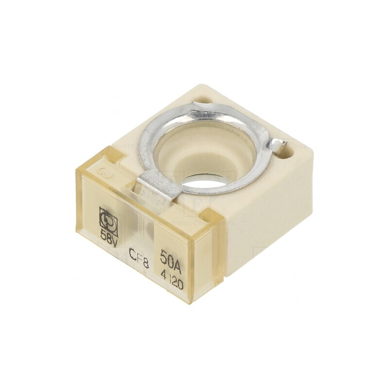 Siguranță Auto 50A 58VDC Crimpate 20x23,5x11mm | Electronic-mag.ro | Componente Electronice