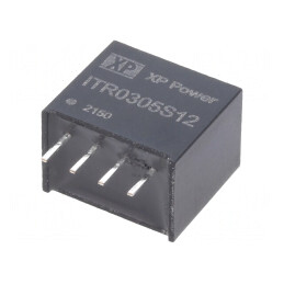 Convertor DC/DC 3W 5V la 12V 250mA SIP4 | Electronic-mag.ro | Componente Electronice