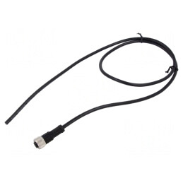 Mufă M12 5-Pin Mamă DeviceNet/CANopen 1m IP68 60V 4A | Electronic-mag.ro | Componente Electronice