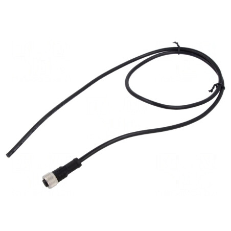 Mufă M12 5-Pin Mamă DeviceNet/CANopen 1m IP68 60V 4A | Electronic-mag.ro | Componente Electronice
