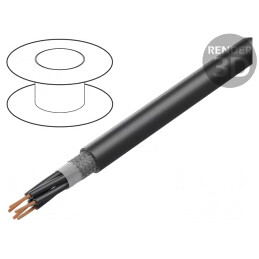 Cablu ÖLFLEX ROBUST 215C 5x1,5mm² Negru 300/500V CPR Fca | Electronic-mag.ro | Componente Electronice
