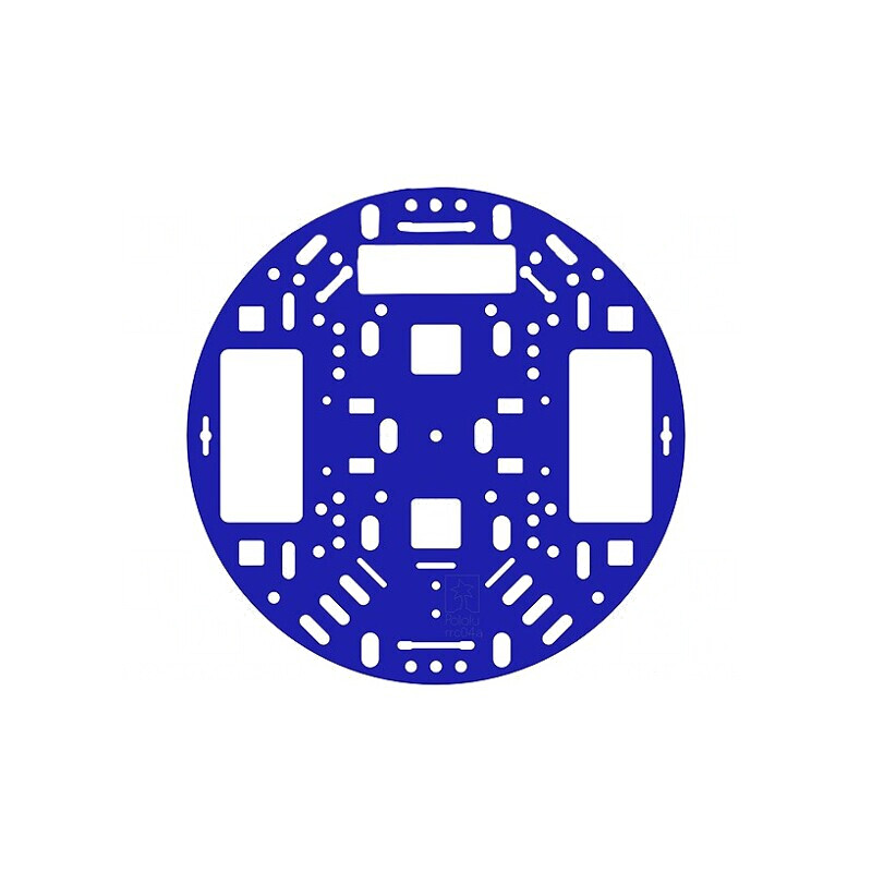 Şasiu Acrilic Albastru Ø127x3mm | Electronic-mag.ro | Componente Electronice Şasiu Acrilic Albastru Ø127x3mm | Electronic-mag.ro | Componente Electronice