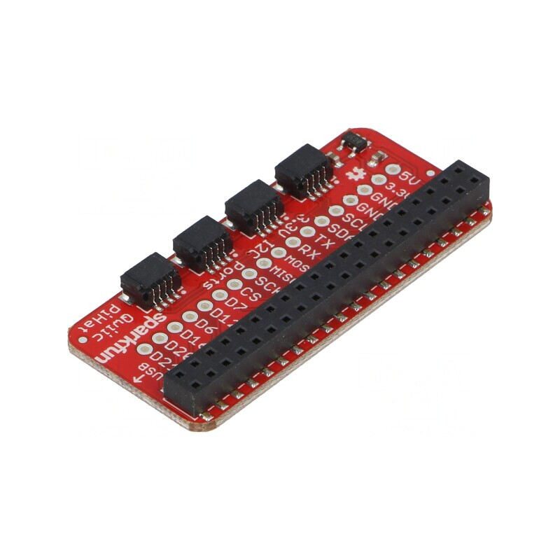 Adaptor HAT Qwiic pentru Raspberry Pi Kit 4 | Electronic-mag.ro | Componente Electronice Adaptor HAT Qwiic pentru Raspberry Pi Kit 4 | Electronic-mag.ro | Componente Electronice