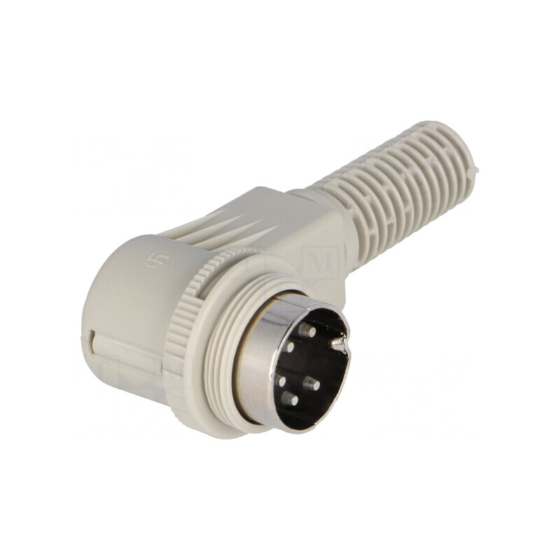 Mufă DIN 5 PIN 240° Unghi 90° Pe Cablu | Electronic-mag.ro | Componente Electronice Mufă DIN 5 PIN 240° Unghi 90° Pe Cablu | Electronic-mag.ro | Componente Electronice
