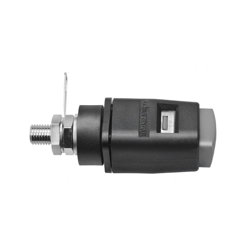 Clemă de laborator gri 70VDC 16A poliamidă | Electronic-mag.ro | Componente Electronice