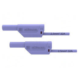 Cablu de măsurare 32A cu mufă banană 4 mm | Electronic-mag.ro | Componente Electronice