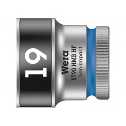 Tubulară HEX 19mm 3/8 Oțel Crom-Vanadiu | Electronic-mag.ro | Componente Electronice