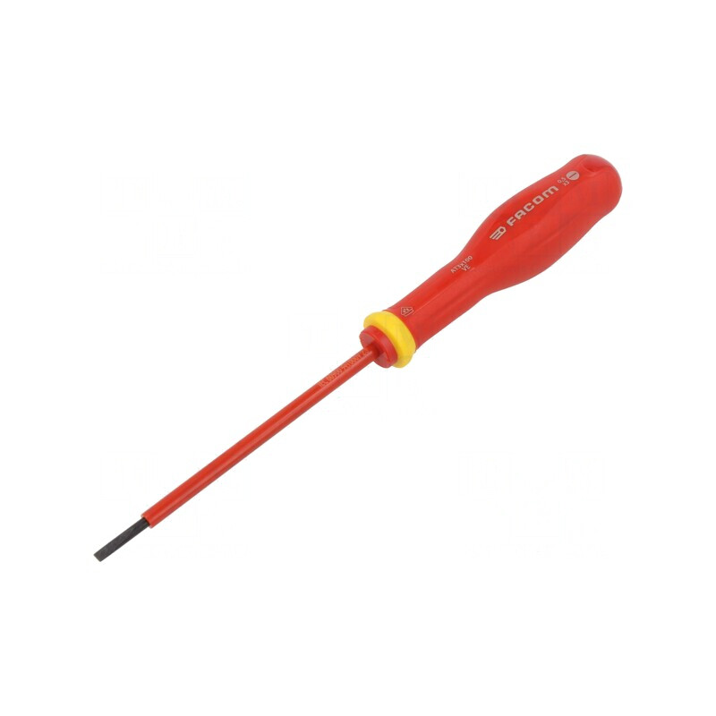 Şurubelniţă Izolată Plată 100mm 1kVAC | Electronic-mag.ro | Componente Electronice Şurubelniţă Izolată Plată 100mm 1kVAC | Electronic-mag.ro | Componente Electronice