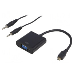 Convertor Negru 200mm | Electronic-mag.ro | Componente Electronice