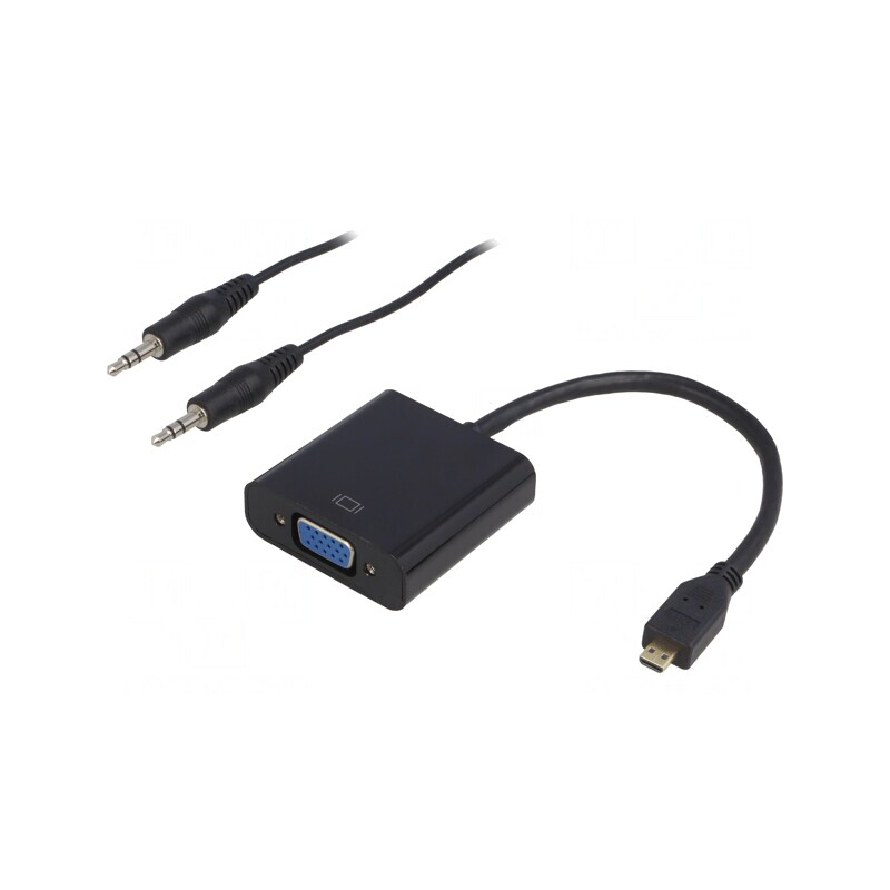 Convertor Negru 200mm | Electronic-mag.ro | Componente Electronice