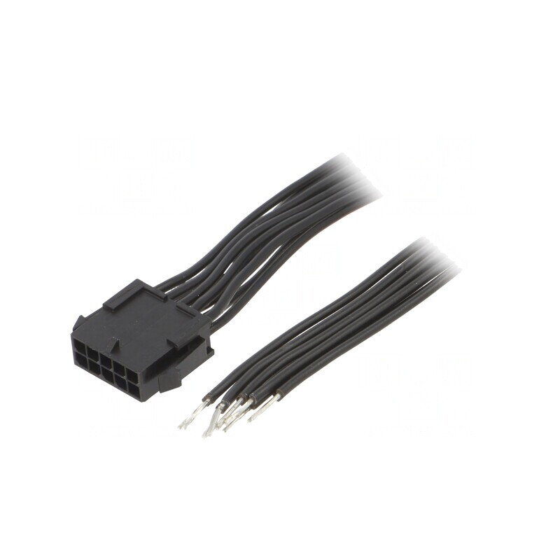 Cablu Micro-Fit 3.0 Tată 10 PIN 0.2m 4A PVC | Electronic-mag.ro | Componente Electronice