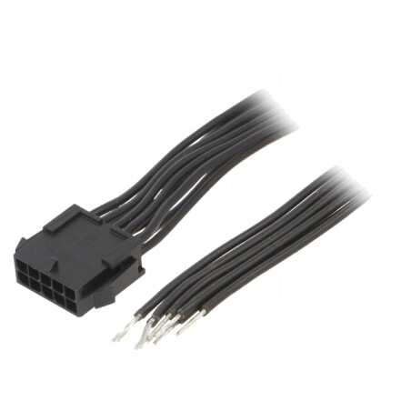 Cablu Micro-Fit 3.0 Tată 10 PIN 0.2m 4A PVC | Electronic-mag.ro | Componente Electronice
