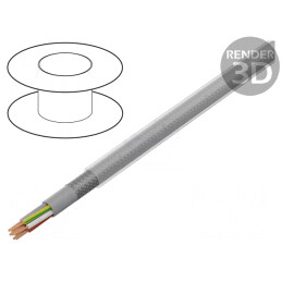 Cablu ÖLFLEX CLASSIC 100 CY 7G1.5mm² PVC Transparent Gri | Electronic-mag.ro | Componente Electronice
