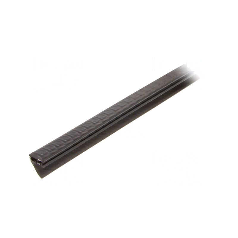 Garnitură EPDM PVC Neagră 10m 16mm x 13mm | Electronic-mag.ro | Componente Electronice