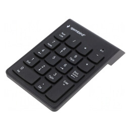 Tastatură Numerică Neagră Wireless USB-A | Electronic-mag.ro | Componente Electronice