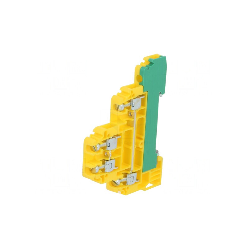 Conector de Îmbinare Șine 0,5-4mm² Galben-Verde 6,4mm TS35 | Electronic-mag.ro | Componente Electronice Conector de Îmbinare Șine 0,5-4mm² Galben-Verde 6,4mm TS35 | Electronic-mag.ro | Componente Electronice