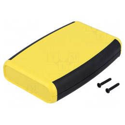 Carcasă Universală ABS Galben 79x117x24mm | Electronic-mag.ro | Componente Electronice