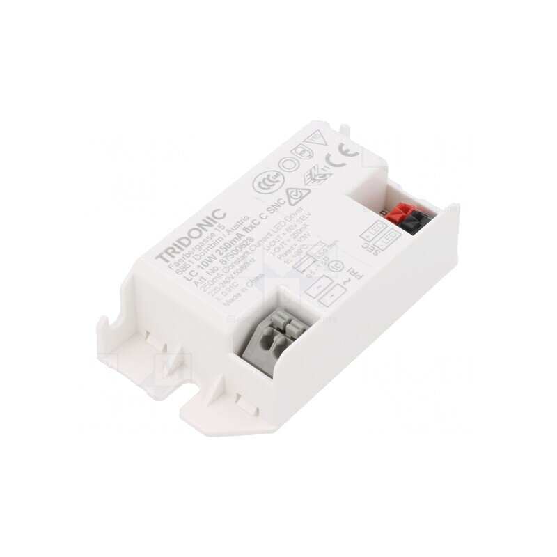 Alimentator LED 10W 28-40VDC 250mA | Electronic-mag.ro | Componente Electronice Alimentator LED 10W 28-40VDC 250mA | Electronic-mag.ro | Componente Electronice