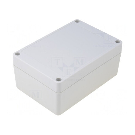 Carcasă Universală ABS Gri IP65 85x125x55mm | Electronic-mag.ro | Componente Electronice