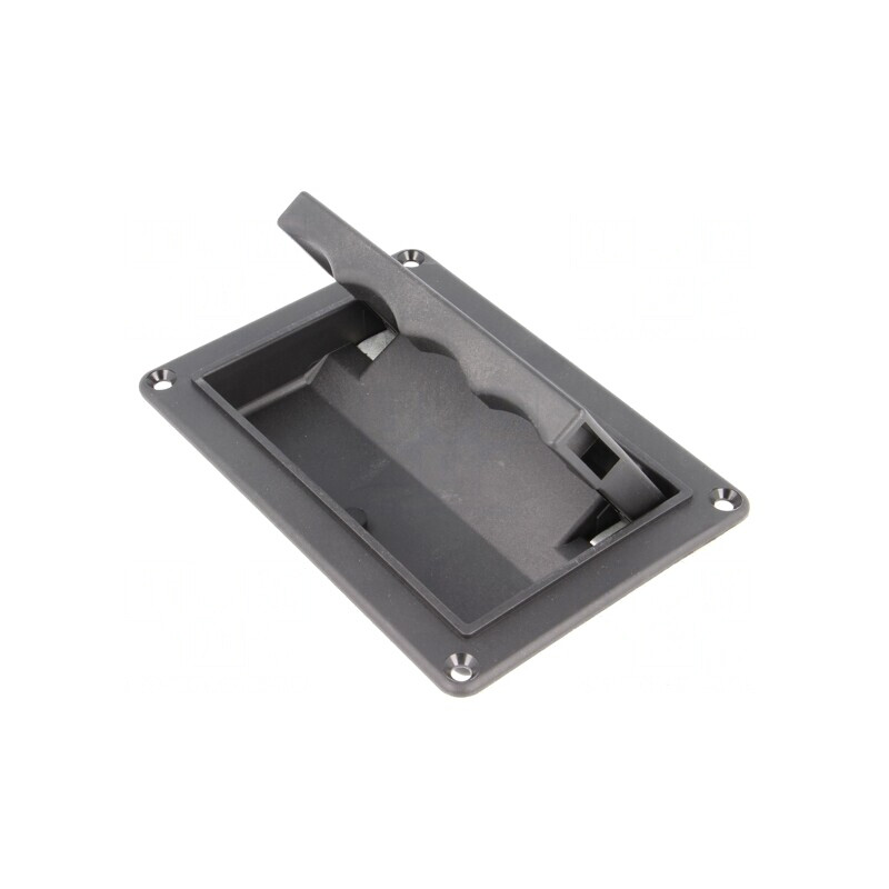 Manetă poliamidă neagră 20mm x 130mm x 91mm | Electronic-mag.ro | Componente Electronice