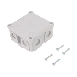 Cutie de Conexiuni Duroplastic 91x91x51mm | Electronic-mag.ro | Componente Electronice