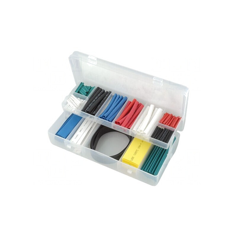Set Manșoane Termocontractabile Poliolefină 171 Buc. | Electronic-mag.ro | Componente Electronice Set Manșoane Termocontractabile Poliolefină 171 Buc. | Electronic-mag.ro | Componente Electronice