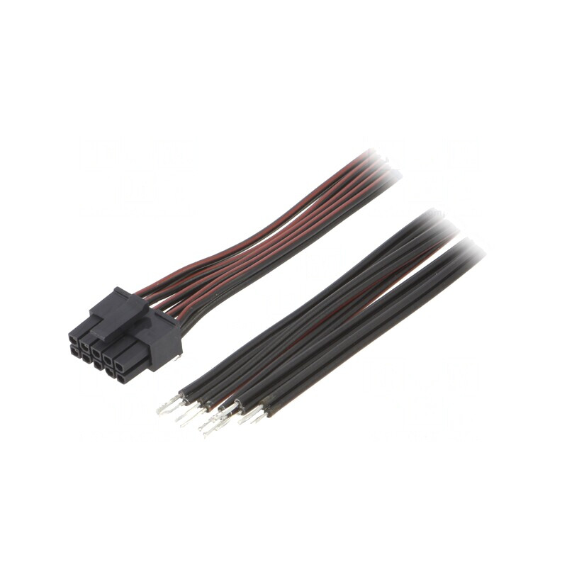 Cablu Micro-Fit 3.0 Mamă 10 PIN 0.6m 4A PVC | Electronic-mag.ro | Componente Electronice
