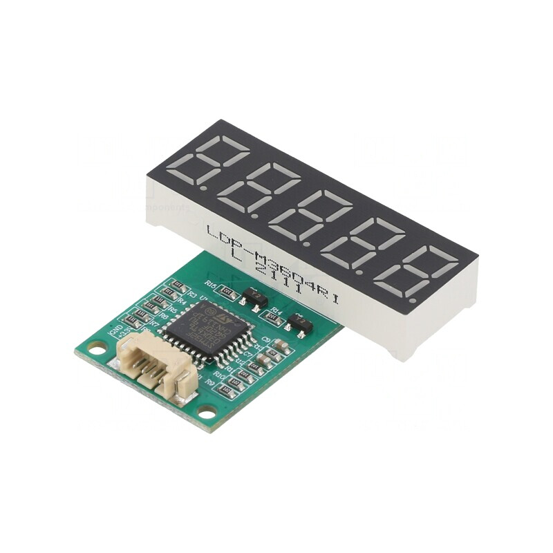 Afișaj LED 7 Segmente 8mm 5 Digiti Roșu | Electronic-mag.ro | Componente Electronice Afișaj LED 7 Segmente 8mm 5 Digiti Roșu | Electronic-mag.ro | Componente Electronice