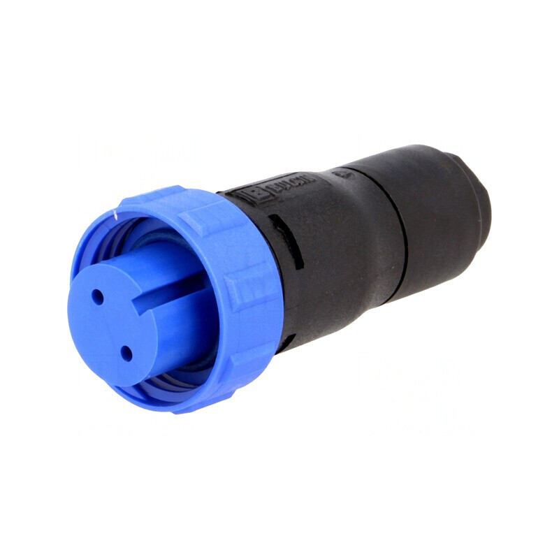 Conector Circular Mufă Mamă 2 PIN fără Contacte pe Cablu | Electronic-mag.ro | Componente Electronice